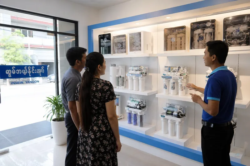 Showroom product range for wholesale partners