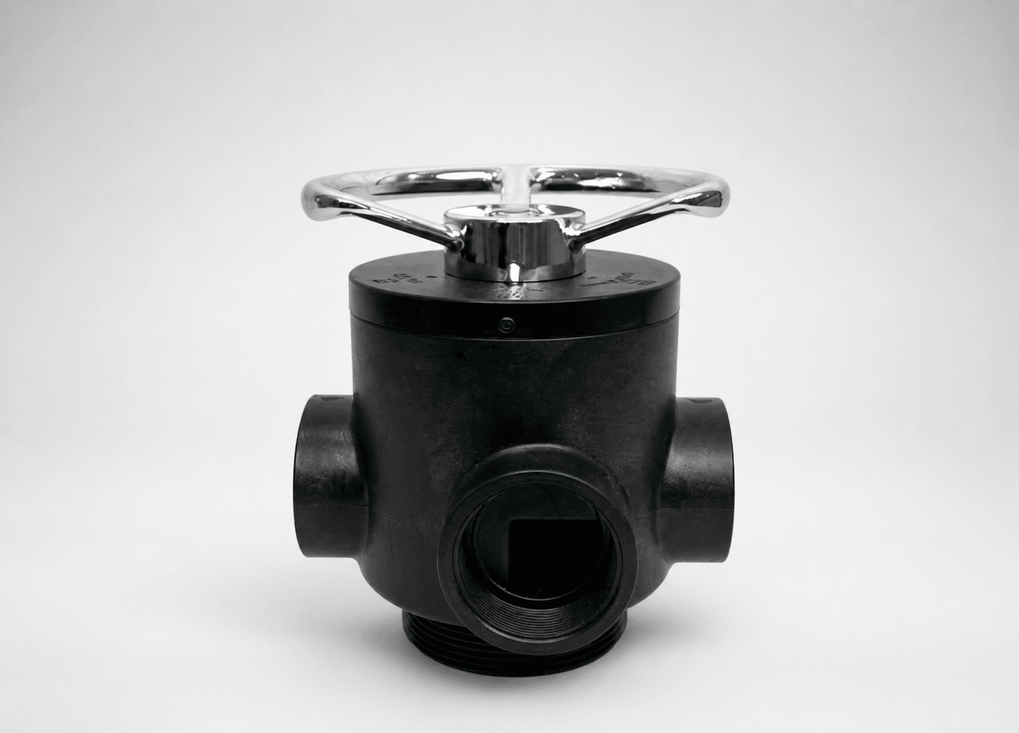 Runxin manual control valve — AI-beautified from the authentic product photo