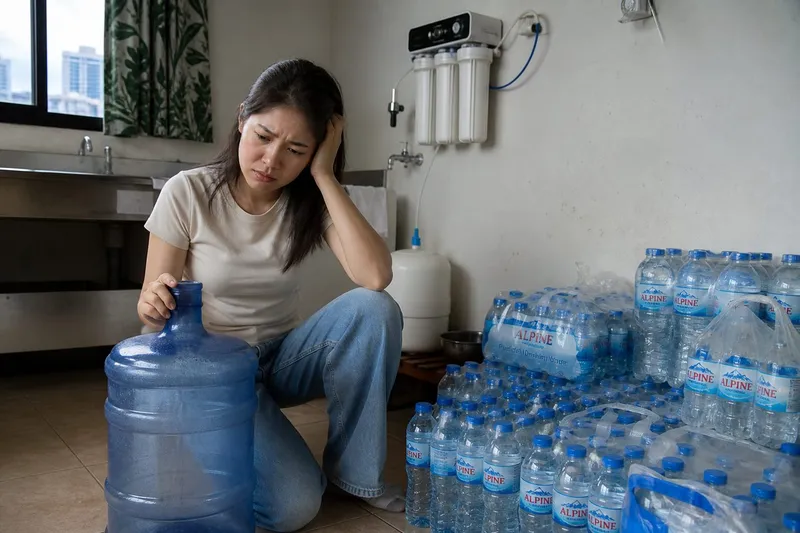 Hidden cost of buying RO by price only — second machine, bottled water and rework