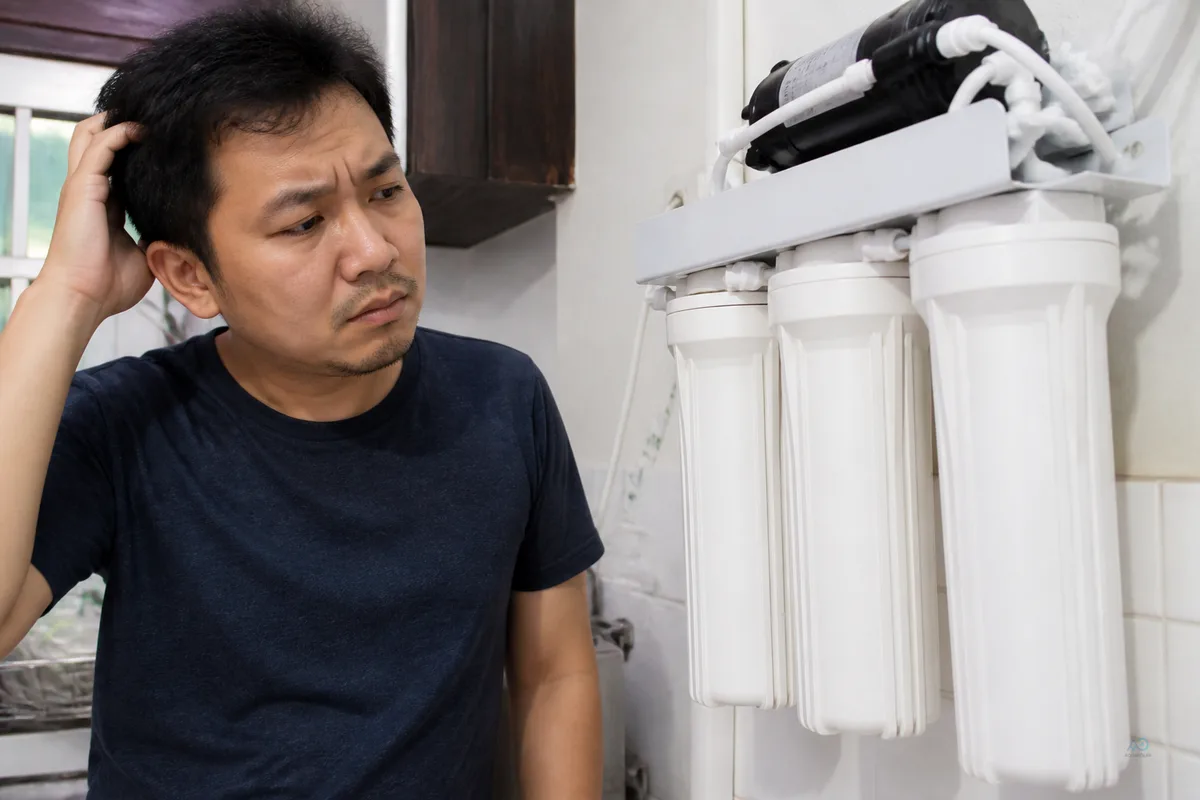 Myanmar buyer anxious about RO filter change cost and support path