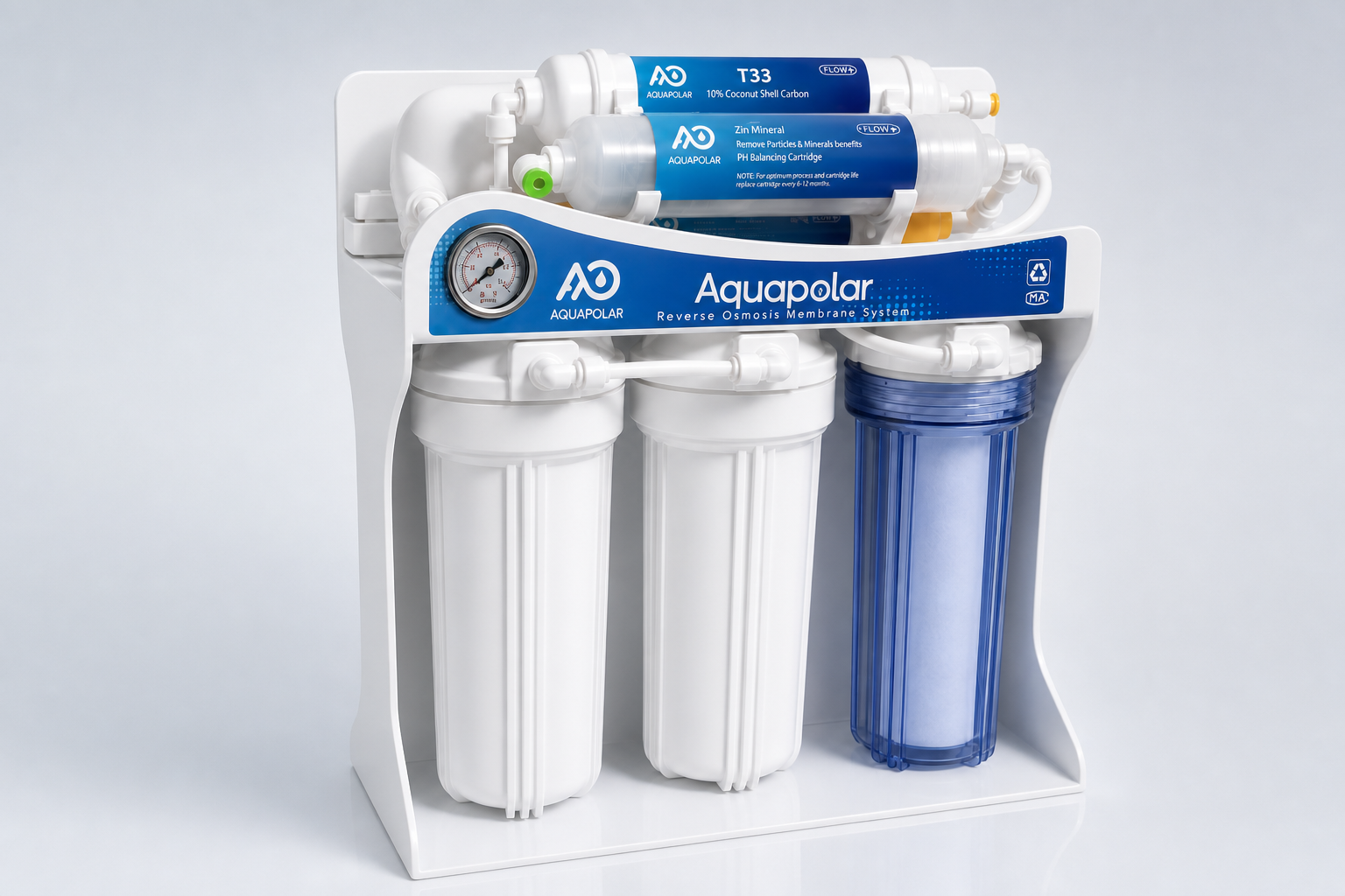 RO Machine 400GPD-class — home cooking + drinking demand