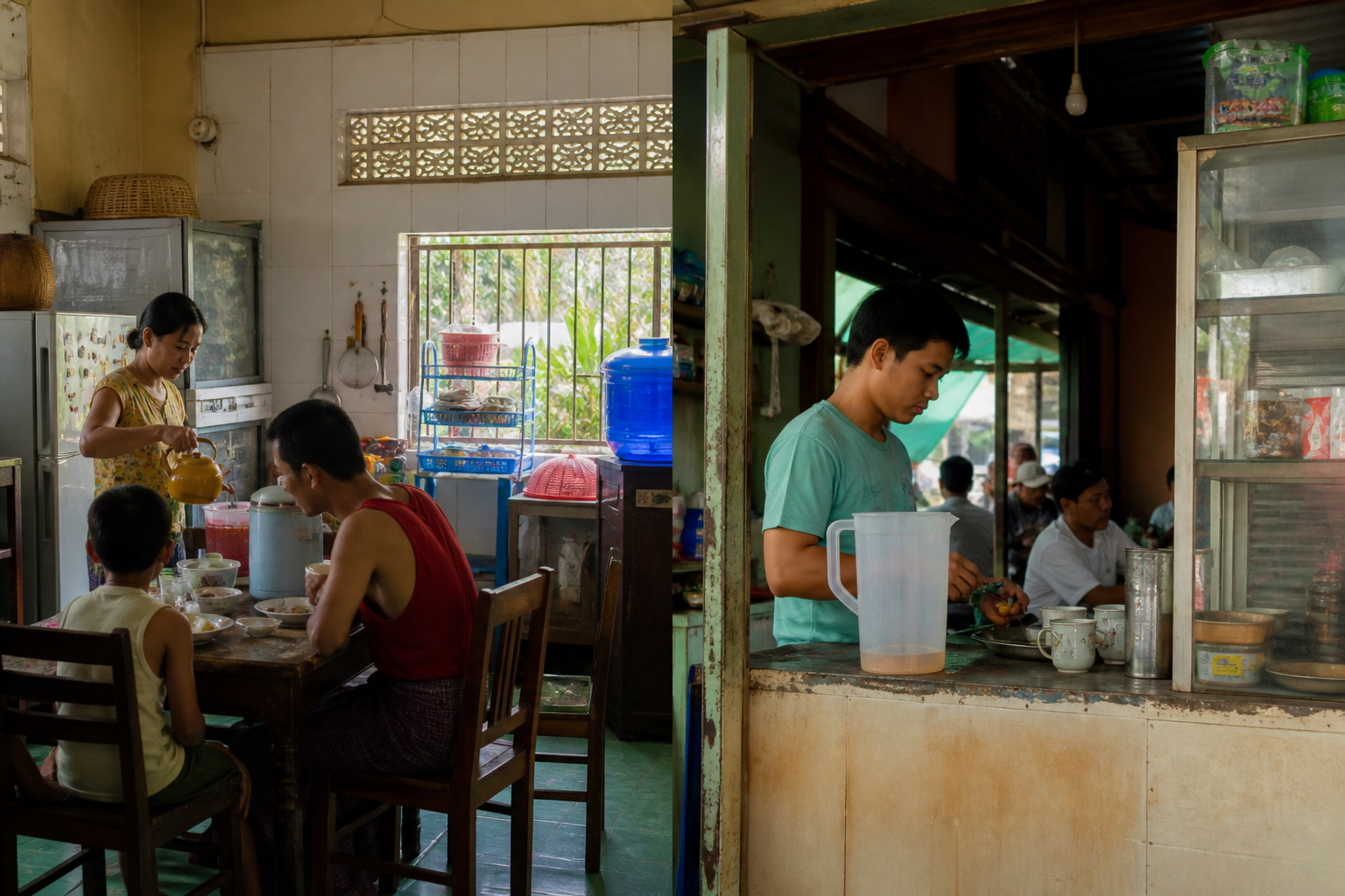 Home kitchen demand vs small shop rush