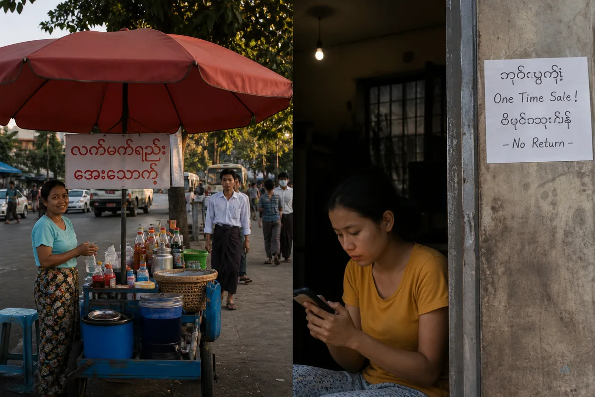 Yangon buyer comparing local RO support with a one-time Facebook seller