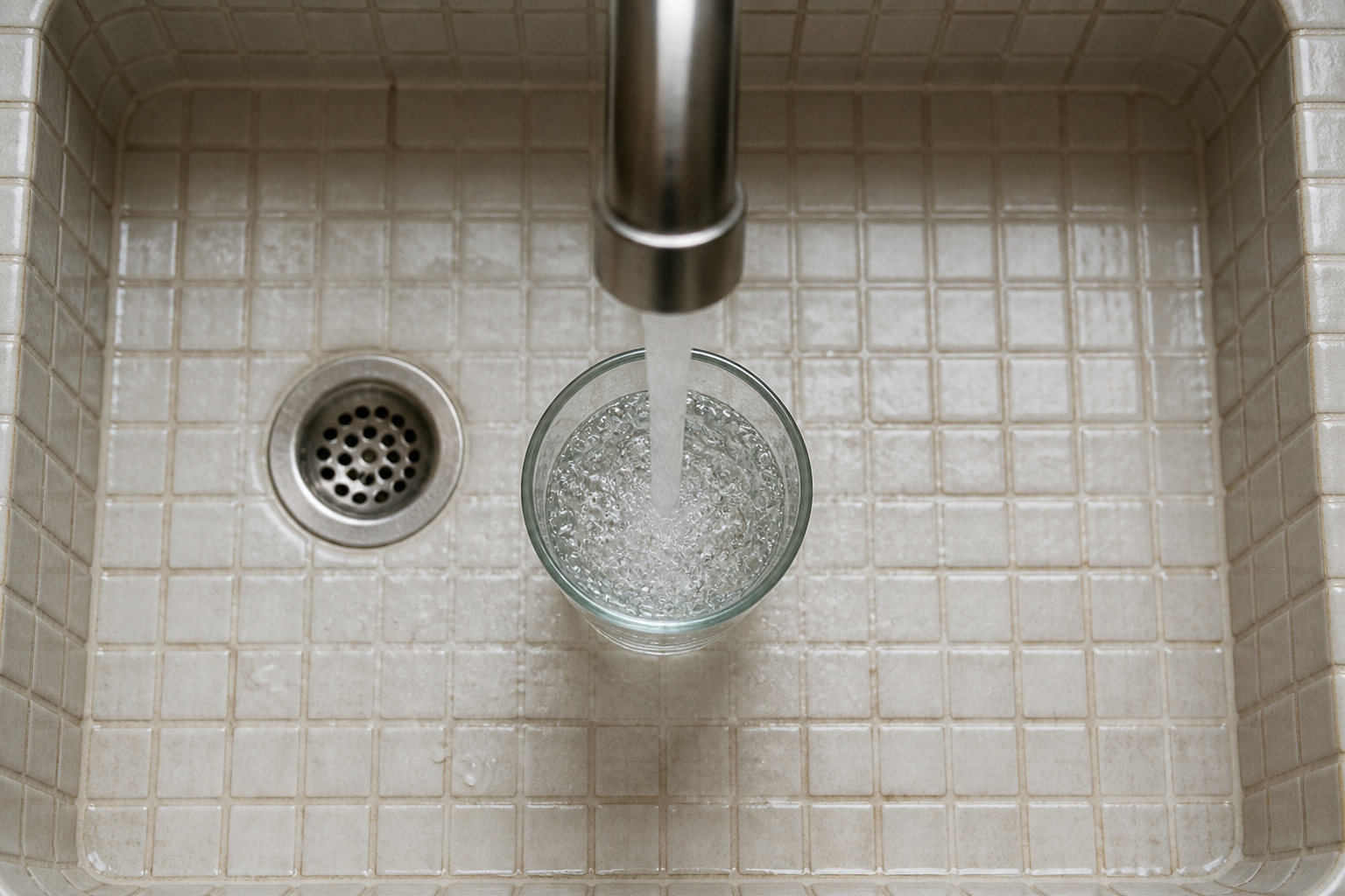 Filling a glass — peak minutes matter