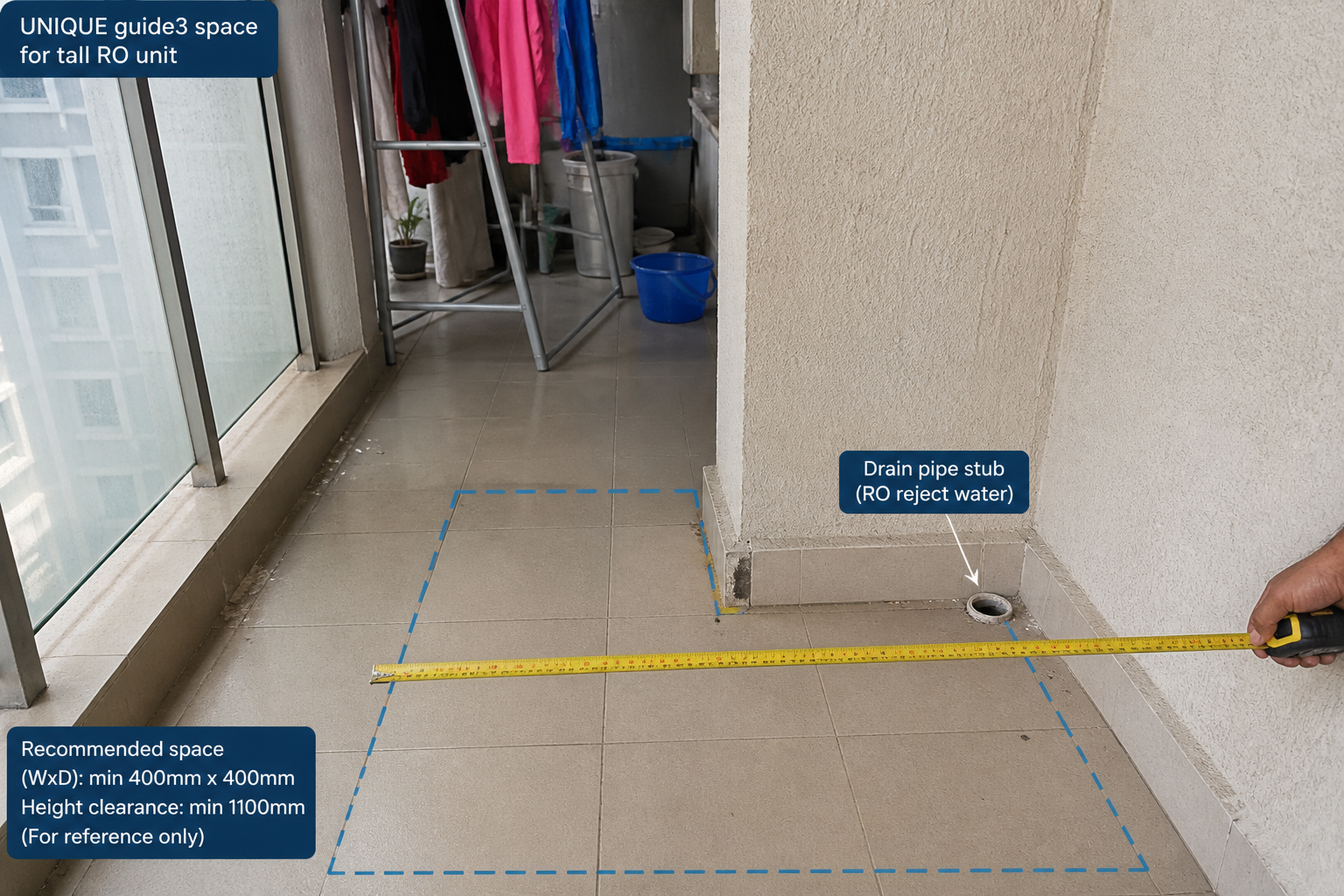 Install space under cabinet still matters